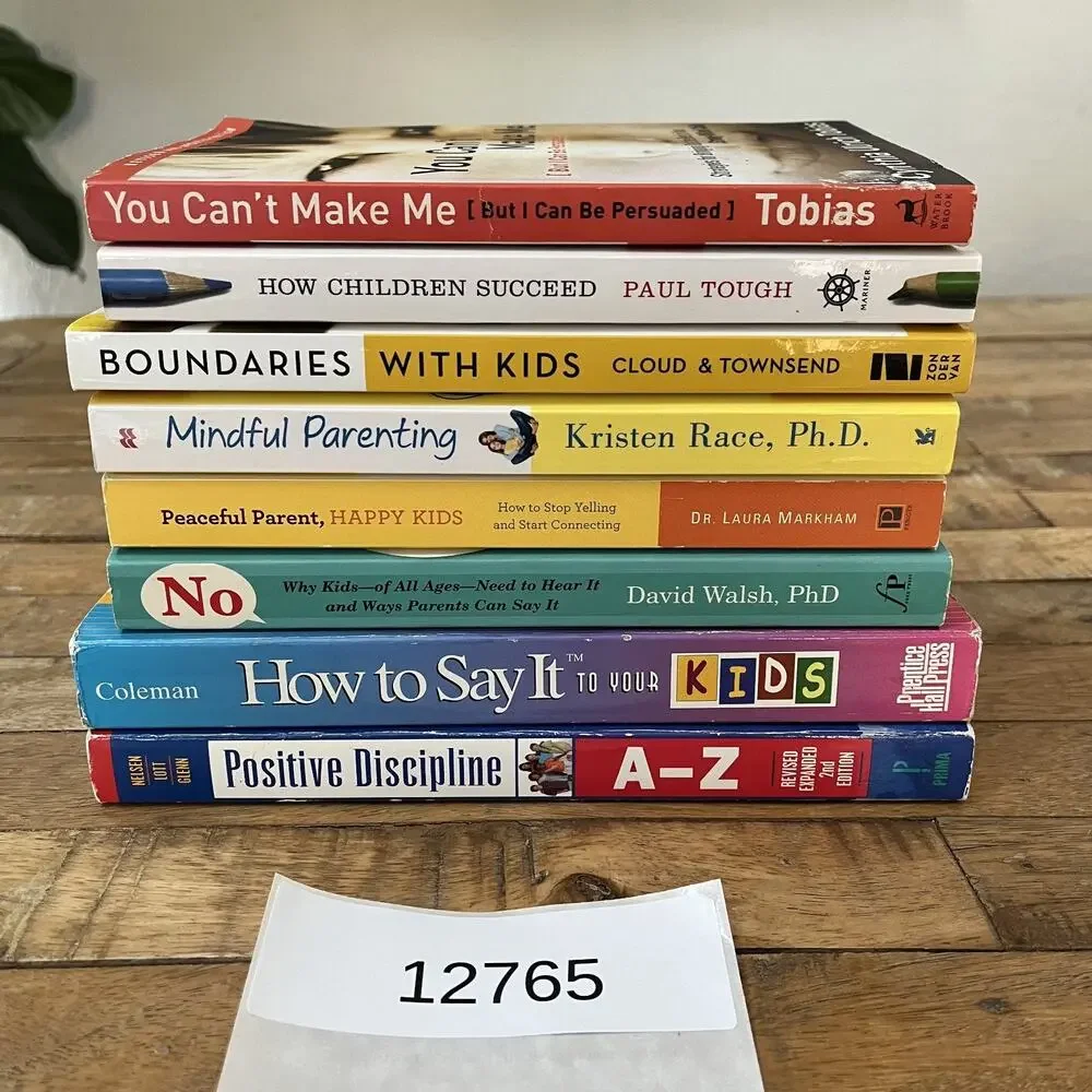 Parenting Books Raising Happy Children Lot of 8 Paper Cover MIndful Parenting